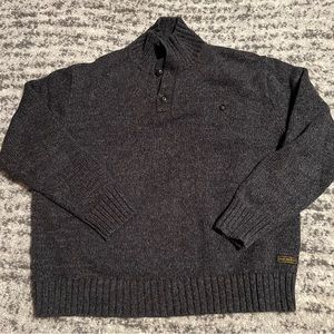 Polo by Ralph Lauren Dark Gray Turtleneck Sweater